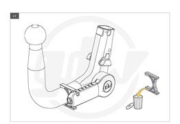 Bmw 1-Serisi Sökülebilir Çeki Demiri F40 2018-