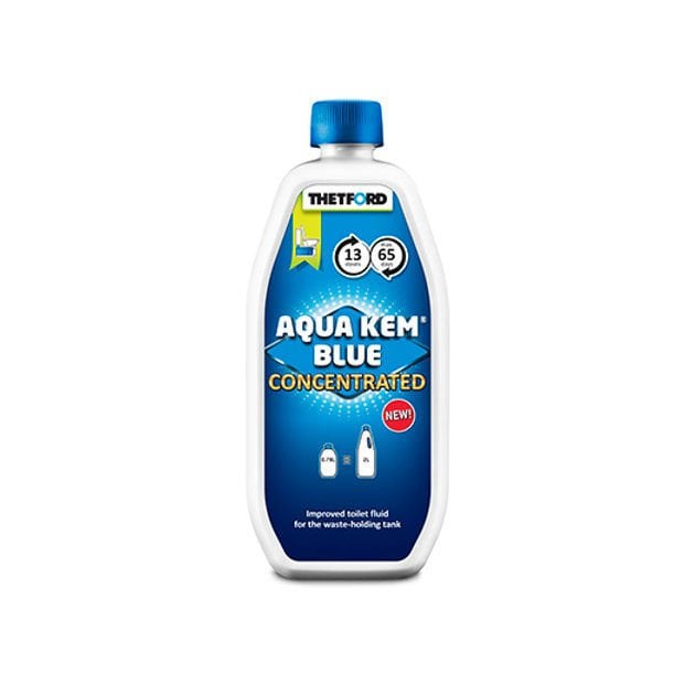 Thetford Aqua Kem Blue Tuvalet Atık Deposu Kimyasalı Konsantre 780 ml