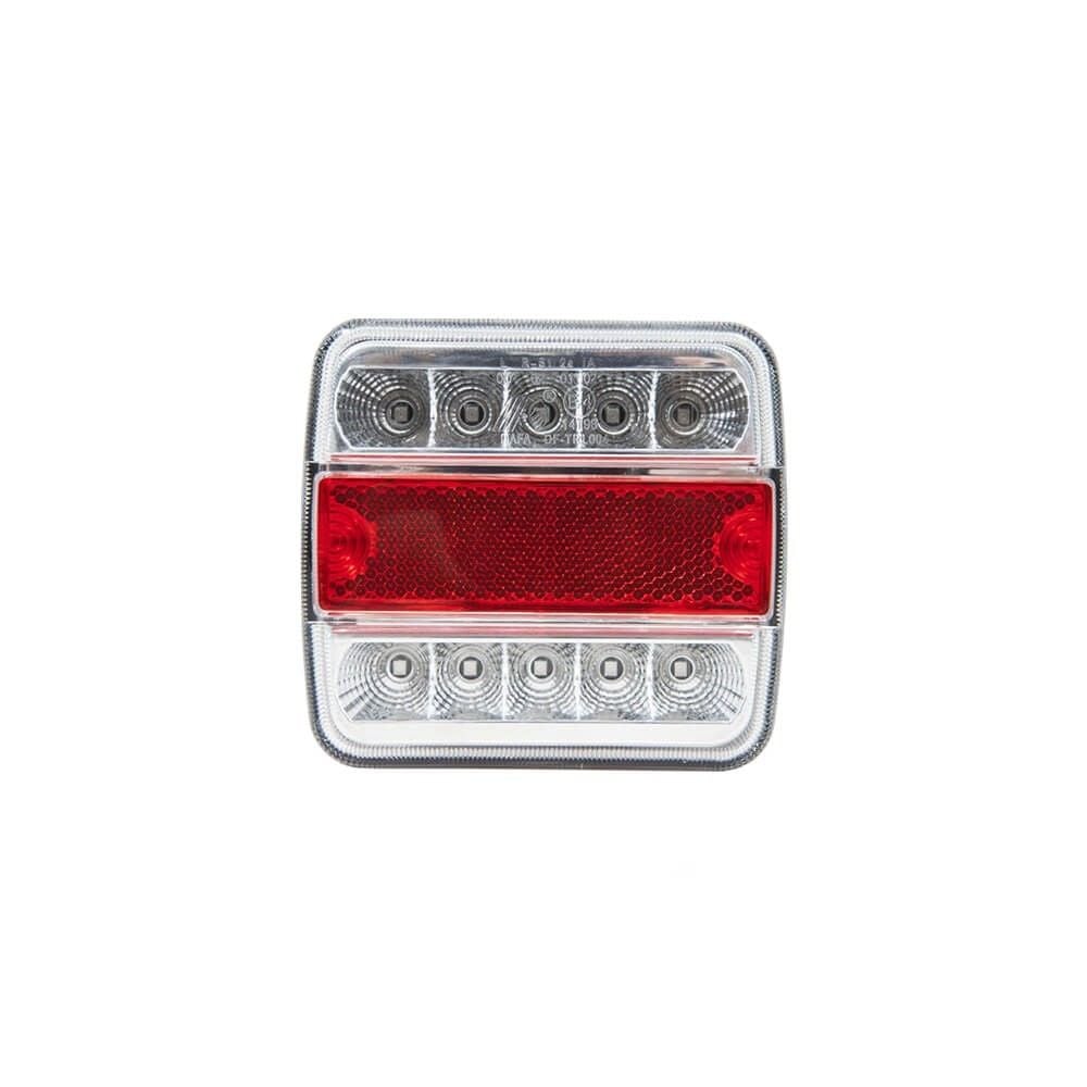 Römork ve Karavan Led Stop Lambası 12 Volt Kare
