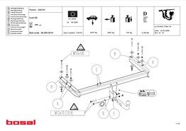 Audi Q5 Çeki Demiri 2008-2016