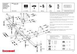 Bmw 5-Serisi Çeki Demiri E34 1987-1996 Sedan,Stationwagon