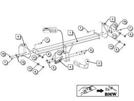 Bmw x1 Çeki Demiri F48 2015-