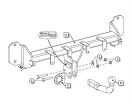 Bmw x3 Çeki Demiri G01 2017-