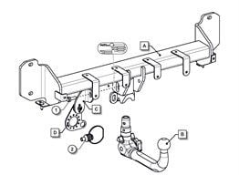 Bmw x4 Sökülebilir Çeki Demiri G02 2018-