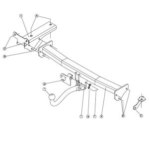 LAND ROVER Freelander Çeki Demiri 2007-2013