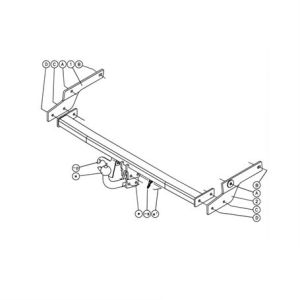 PEUGEOT 206 Çeki Demiri