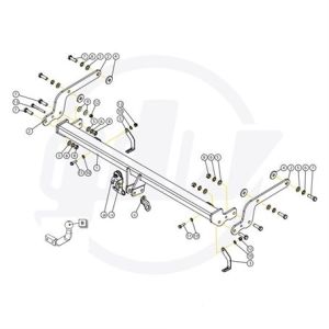 RENAULT Clio V Çeki Demiri 2020- Hatchback