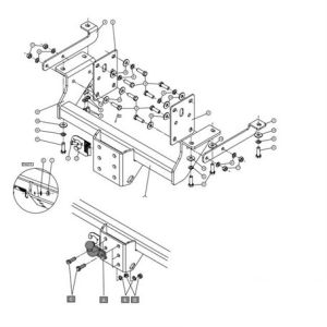 RENAULT Master Çeki Demiri 2010- Pick-up, Kamyonet Arka Çift Teker