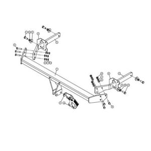 RENAULT Megane IV Çeki Demiri 2016- Hatchback