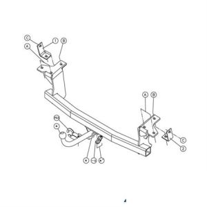 SUZUKI Grand Vitara Çeki Demiri 2005- 2 KAPI