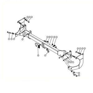 OPEL Zafira Life Çeki Demiri 2019-