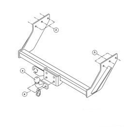 FORD Transit Çeki Demiri 1994-2001