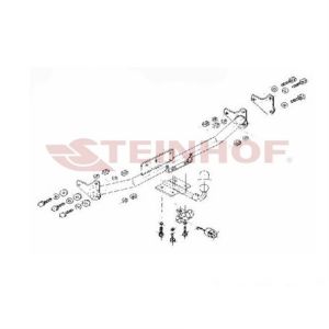 PEUGEOT 306 Çeki Demiri 1993-2002 Sedan