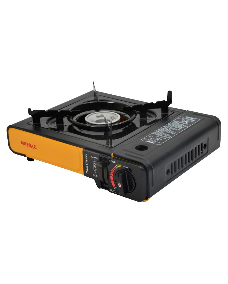 NURGAZ PORTATİF OCAK SİYAH