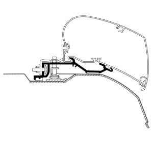 Fiat Ducato Thule Tente Tavan Montaj Braketi