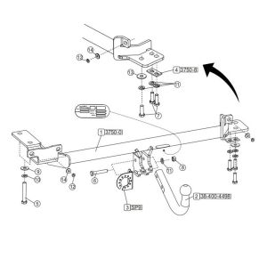 LAND ROVER Range Rover Evoque Çeki Demiri 2011-2018 (L538)