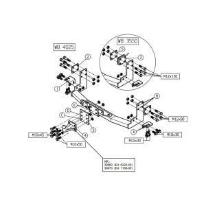 MERCEDES Sprinter I Çeki Demiri 1995-2006 Panelvan,Minibüs