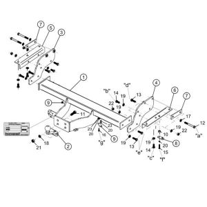 MITSUBISHI Pajero Çeki Demiri V6/V7 2001-2007 5K