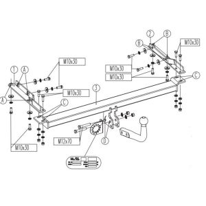 NISSAN Note Çeki Demiri E11 2006-2013