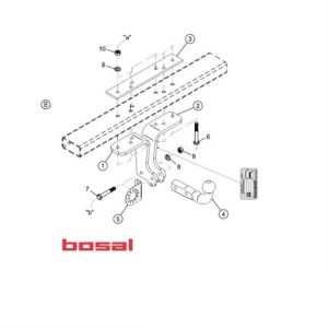 NISSAN Pathfinder Çeki Demiri R51 2005-2014