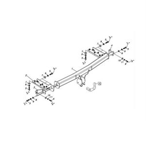 NISSAN X-Trail Çeki Demiri T30 2001-2007