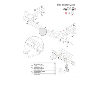 OPEL Astra J Çeki Demiri 2010-2015 Hatchback