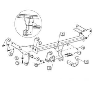 OPEL Astra K Çeki Demiri 2016- Hatchback