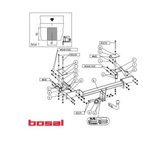 OPEL Meriva A Çeki Demiri 2003-2010