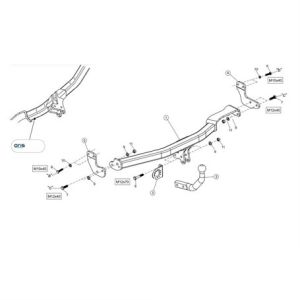 PEUGEOT 1007 Çeki Demiri