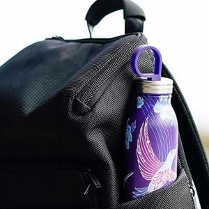 Aladdin X Naito Chilled Thermavac Paslanmaz Çelik Su Şişesi 0.55 LT Mor