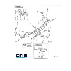 PEUGEOT 306 Çeki Demiri 1993-2002 Hatchback