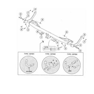 PEUGEOT 307 Çeki Demiri Stationwagon