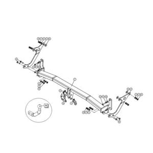 PEUGEOT 5008 Çeki Demiri 2017-