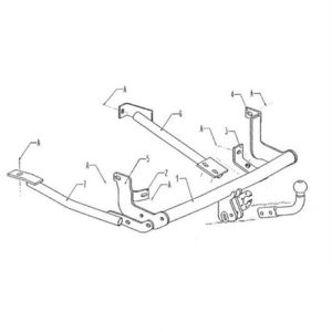 PEUGEOT 806 Çeki Demiri