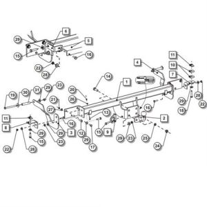 PEUGEOT Boxer Çeki Demiri 2006-