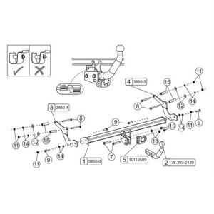 RENAULT Clio IV Çeki Demiri 2012-2020 Hatchback