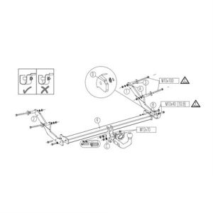 RENAULT Clio SportTourer Çeki Demiri 2012-2019 Stationwagon