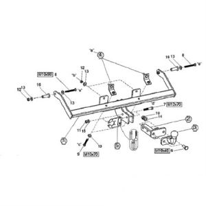 RENAULT Kangoo I Çeki Demiri 1998-2012