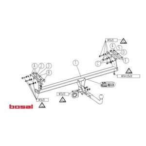 RENAULT Koleos Çeki Demiri 2008-2012