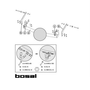 RENAULT Laguna III Çeki Demiri 2008-2011