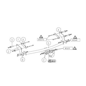 RENAULT Megane I Scenic Çeki Demiri 1998-2000