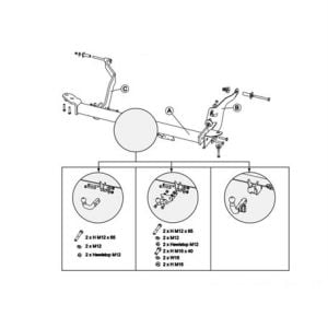 RENAULT Megane I Scenic Çeki Demiri 2000-2004