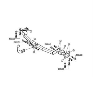 SEAT Ibiza Çeki Demiri 1996-2003 Hatchback