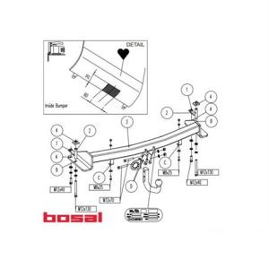 SSANGYONG Rexton Çeki Demiri 2006-2015