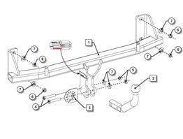 Bmw 1-Serisi Çeki Demiri F20 2012-2018