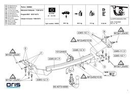 Citroen C-Crosser Sökülebilir Çeki Demiri