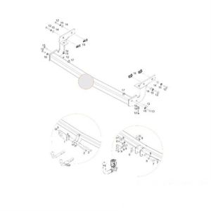 OPEL Zafira B Çeki Demiri 2005-2011