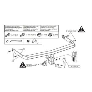 SKODA Octavia I Çeki Demiri 1996-2010 Sedan,Hatchback, Stationwagon