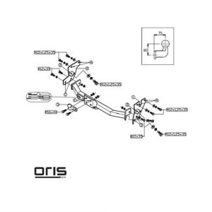 TOYOTA Hi-Ace Çeki Demiri 1995-2013 Panelvan, Minibüs