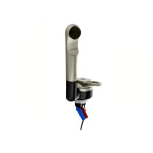 Ceramik De Luxe Mat Nikel Plastik Sıcak/Soğuk Su Katlanır Musluk Micro-Switch